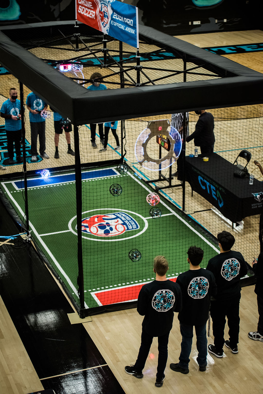 U.S. Drone Soccer  TentCraft Named Official Arena Provider