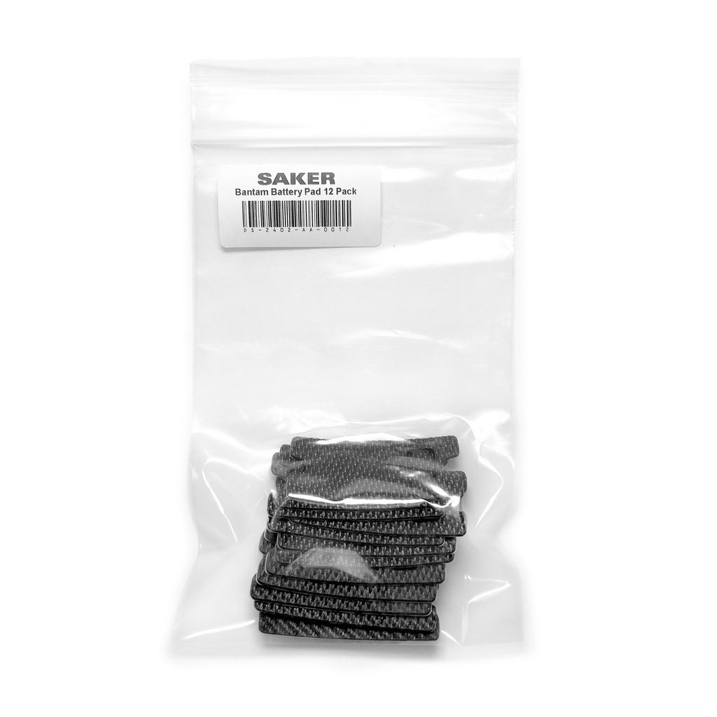 Saker Bantam Battery Pad 12 Pack